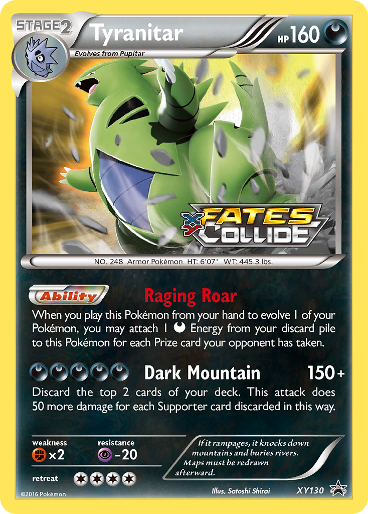 Tyranitar (XY130) [XY: Black Star Promos] | All Aboard Games