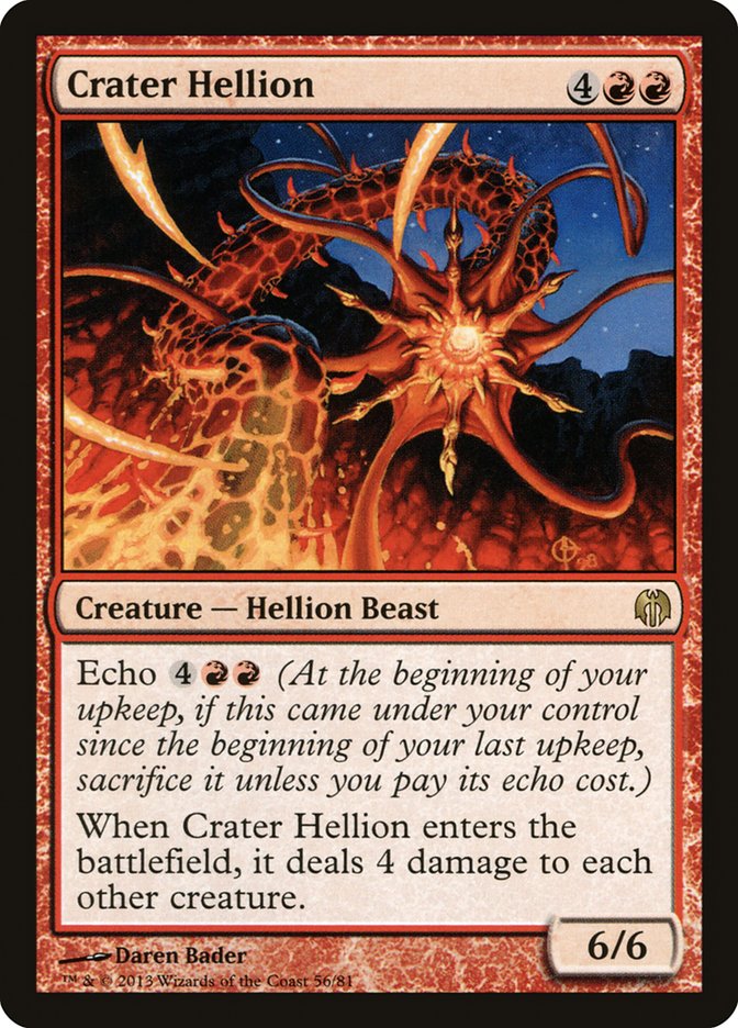 Crater Hellion [Duel Decks: Heroes vs. Monsters] | All Aboard Games