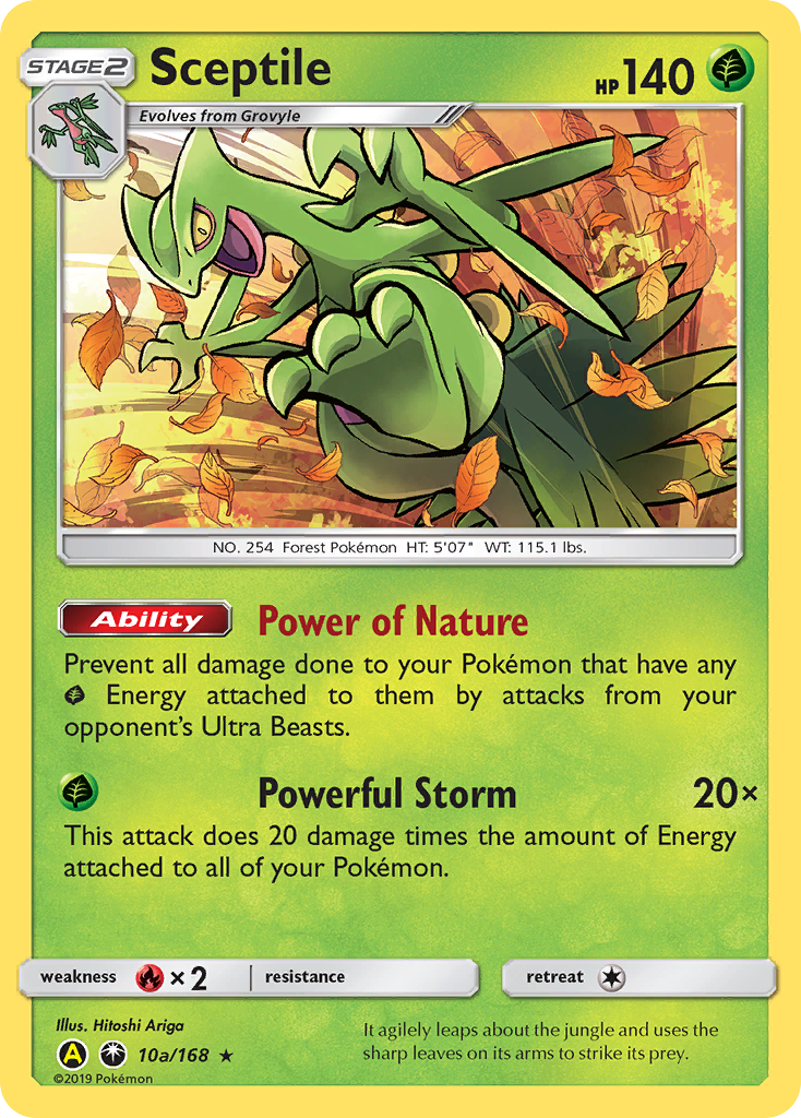 Sceptile (10a/168) [Alternate Art Promos] | All Aboard Games