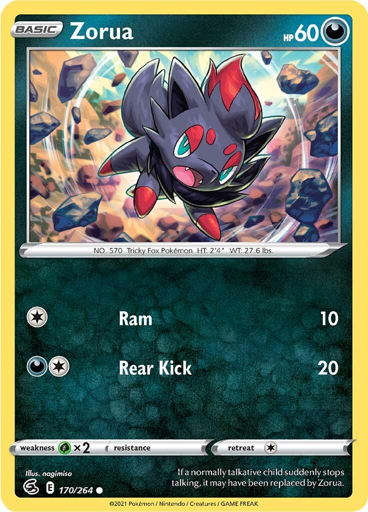 Zorua (170/264) [Sword & Shield: Fusion Strike] | All Aboard Games