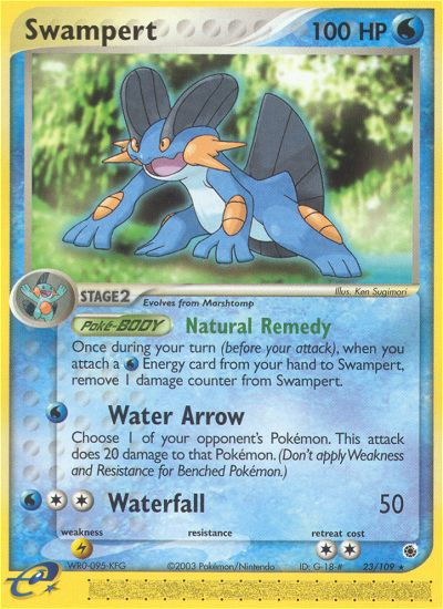 Swampert (23/109) [EX: Ruby & Sapphire] | All Aboard Games