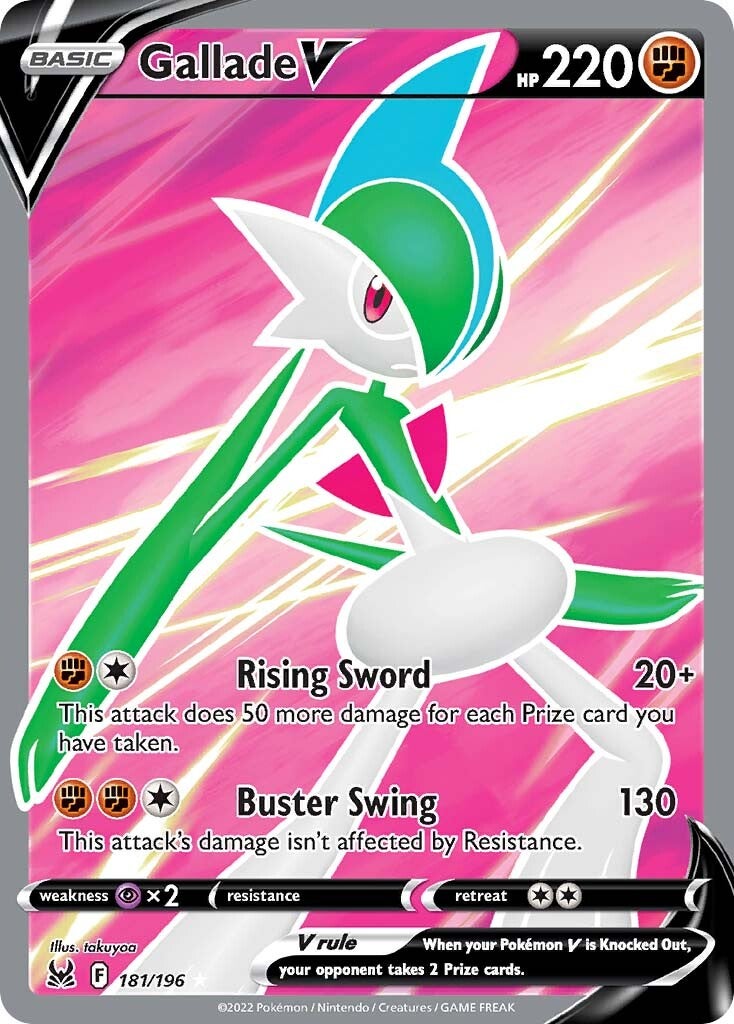 Gallade V (181/196) [Sword & Shield: Lost Origin] | All Aboard Games