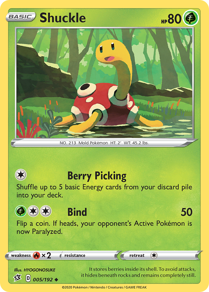 Shuckle (005/192) [Sword & Shield: Rebel Clash] | All Aboard Games