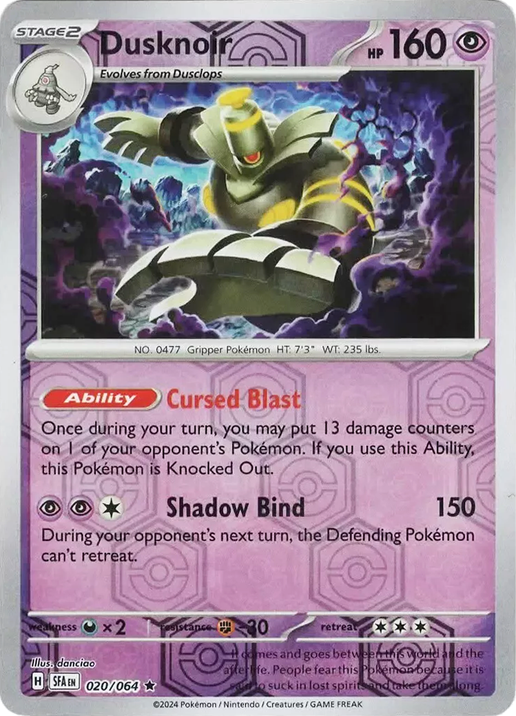 Dusknoir (020/064) [Scarlet & Violet: Shrouded Fable] | All Aboard Games