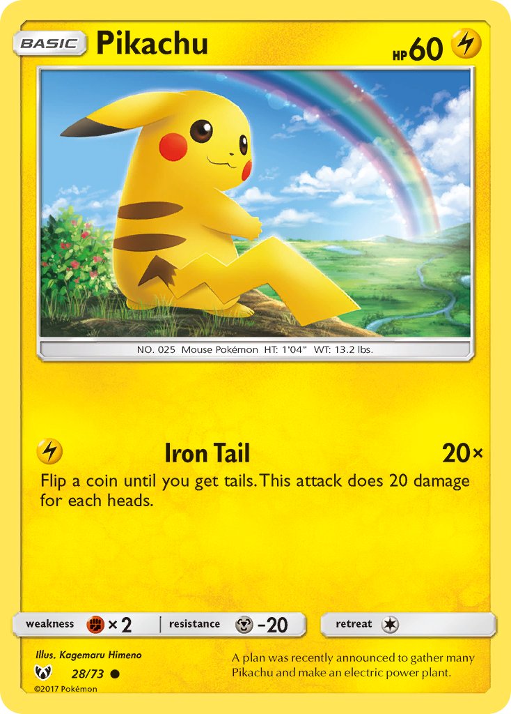 Pikachu (28/73) (Water Web Holo) [Miscellaneous Cards] | All Aboard Games