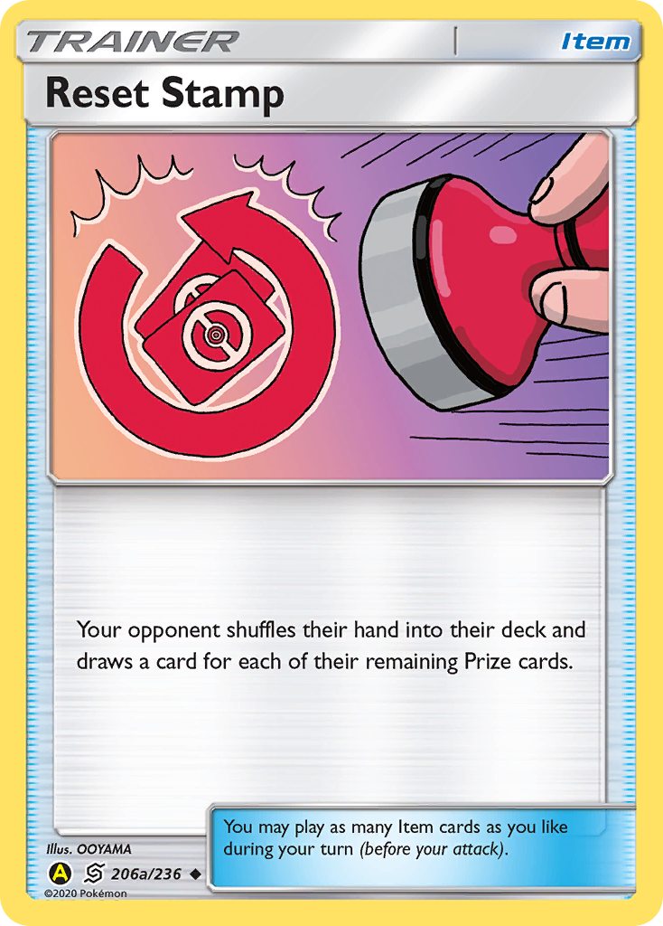 Reset Stamp (206a/236) [Alternate Art Promos] | All Aboard Games