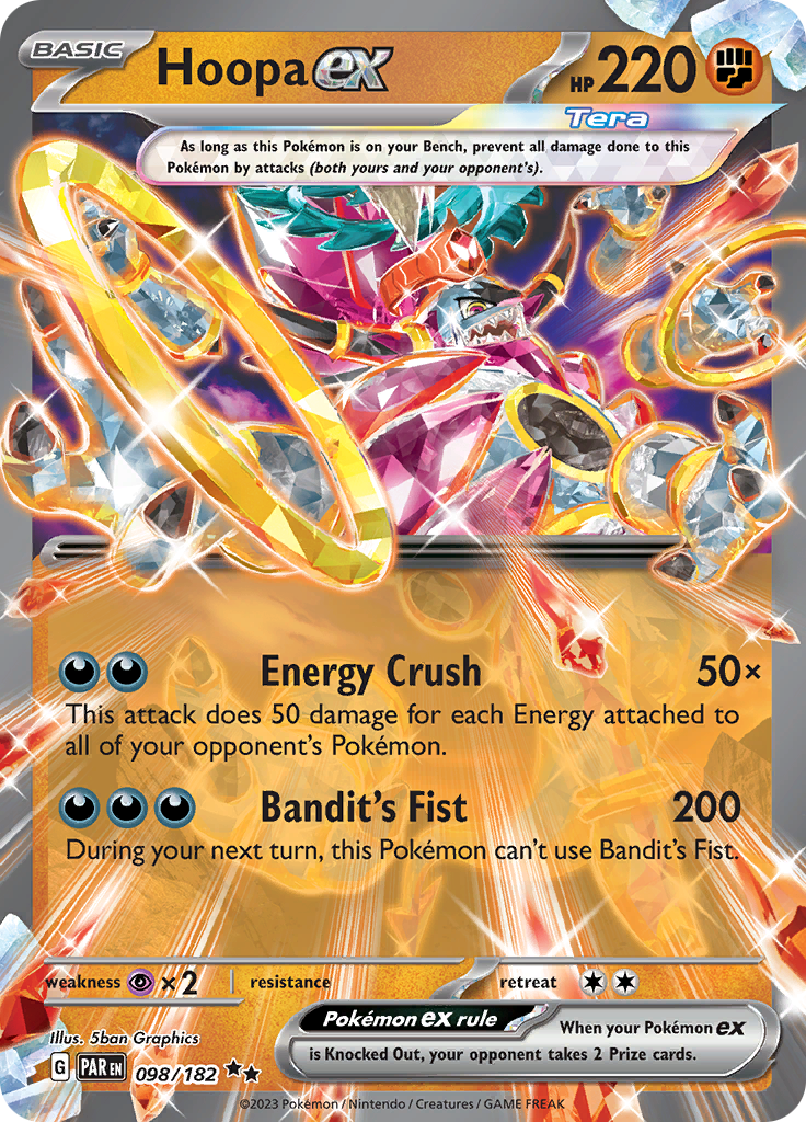 Hoopa ex (098/182) [Scarlet & Violet: Paradox Rift] | All Aboard Games