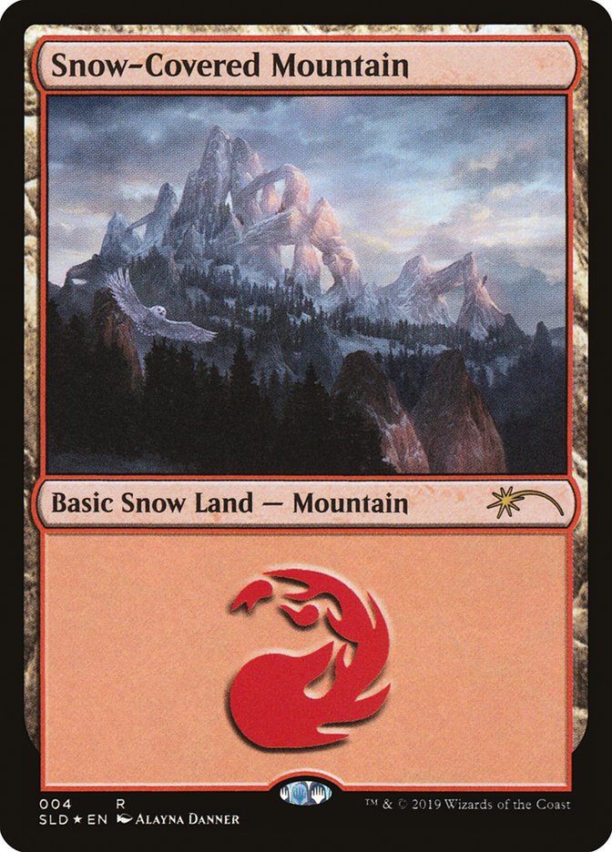 Snow-Covered Mountain (004) [Secret Lair Drop Series] | All Aboard Games