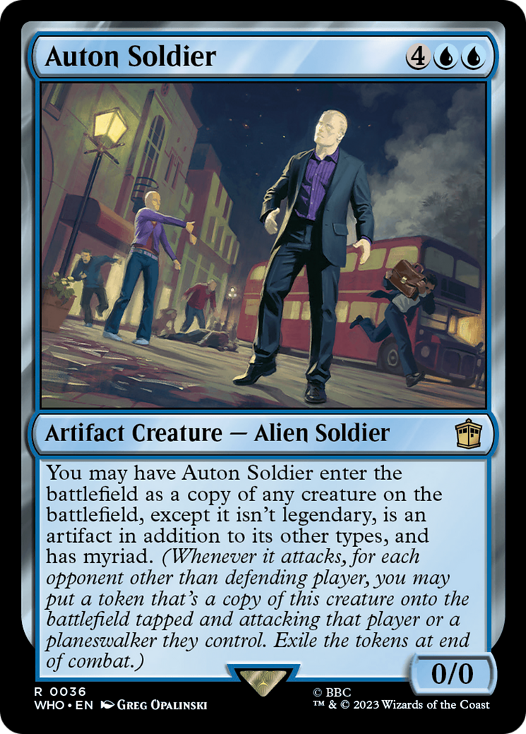 Auton Soldier [Doctor Who] | All Aboard Games