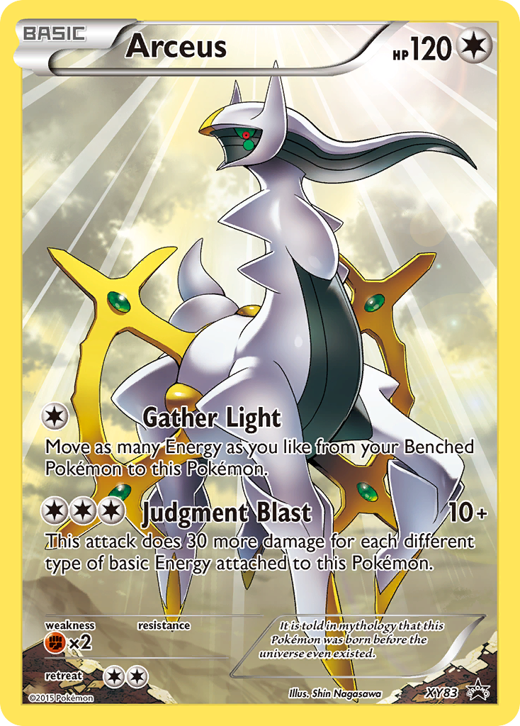 Arceus (XY83) [XY: Black Star Promos] | All Aboard Games