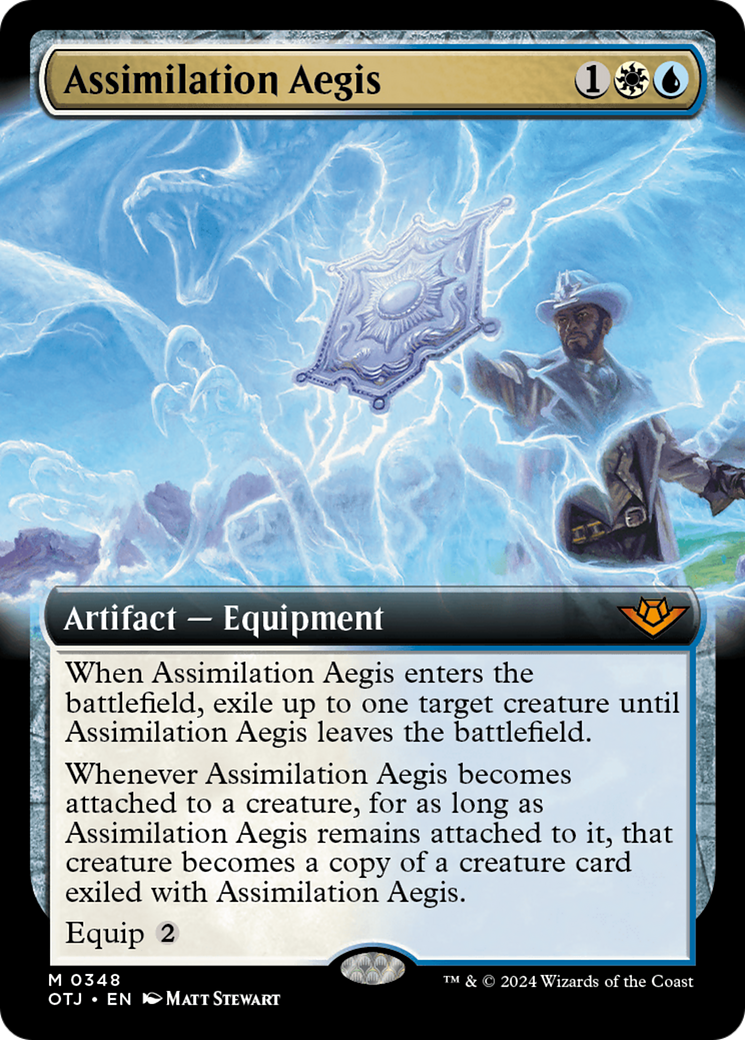 Assimilation Aegis (Extended Art) [Outlaws of Thunder Junction] | All Aboard Games