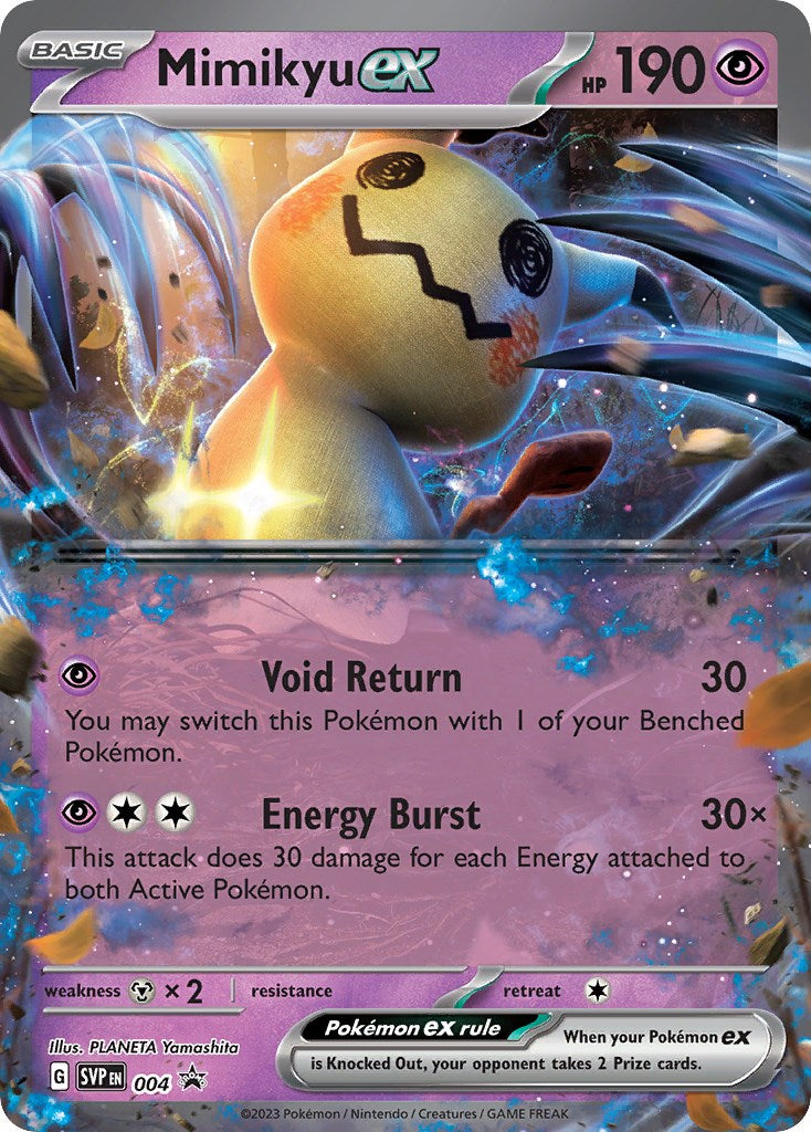 Mimikyu ex (004) (Jumbo Card) [Scarlet & Violet: Black Star Promos] | All Aboard Games