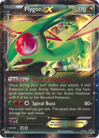 Flygon EX (XY61) (Jumbo Card) [XY: Black Star Promos] | All Aboard Games