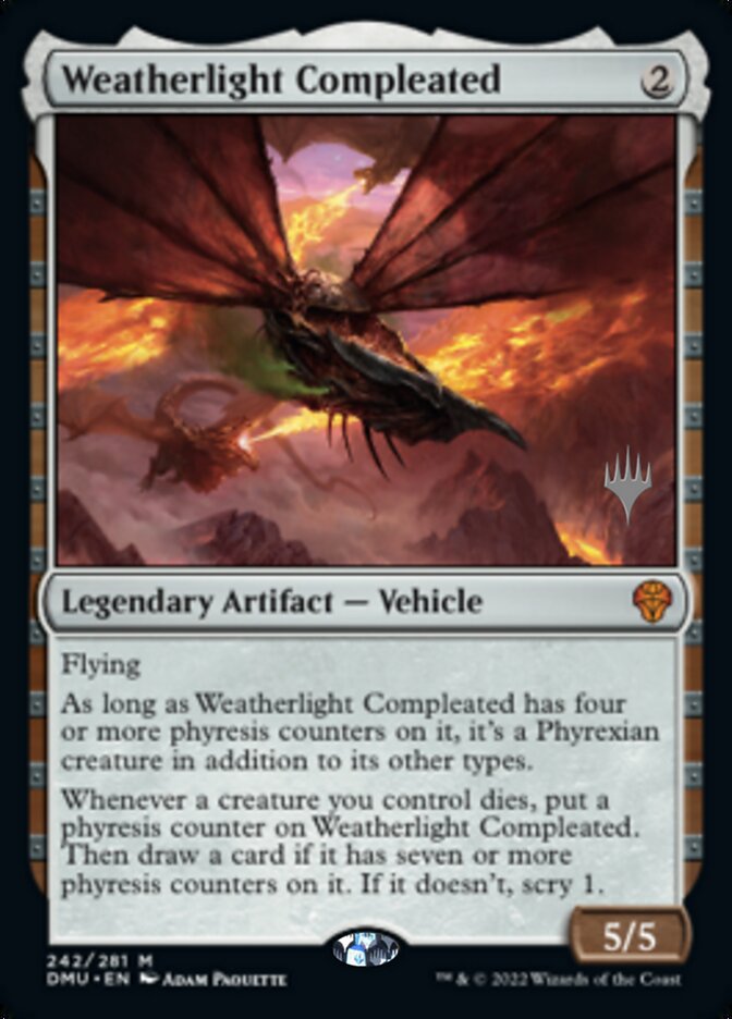 Weatherlight Compleated (Promo Pack) [Dominaria United Promos] | All Aboard Games