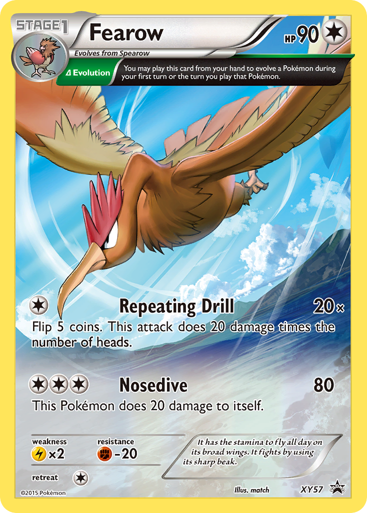 Fearow (XY57) [XY: Black Star Promos] | All Aboard Games