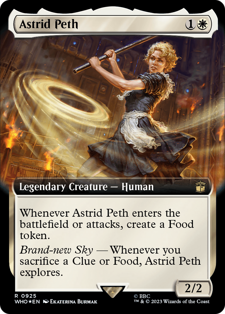 Astrid Peth (Extended Art) (Surge Foil) [Doctor Who] | All Aboard Games