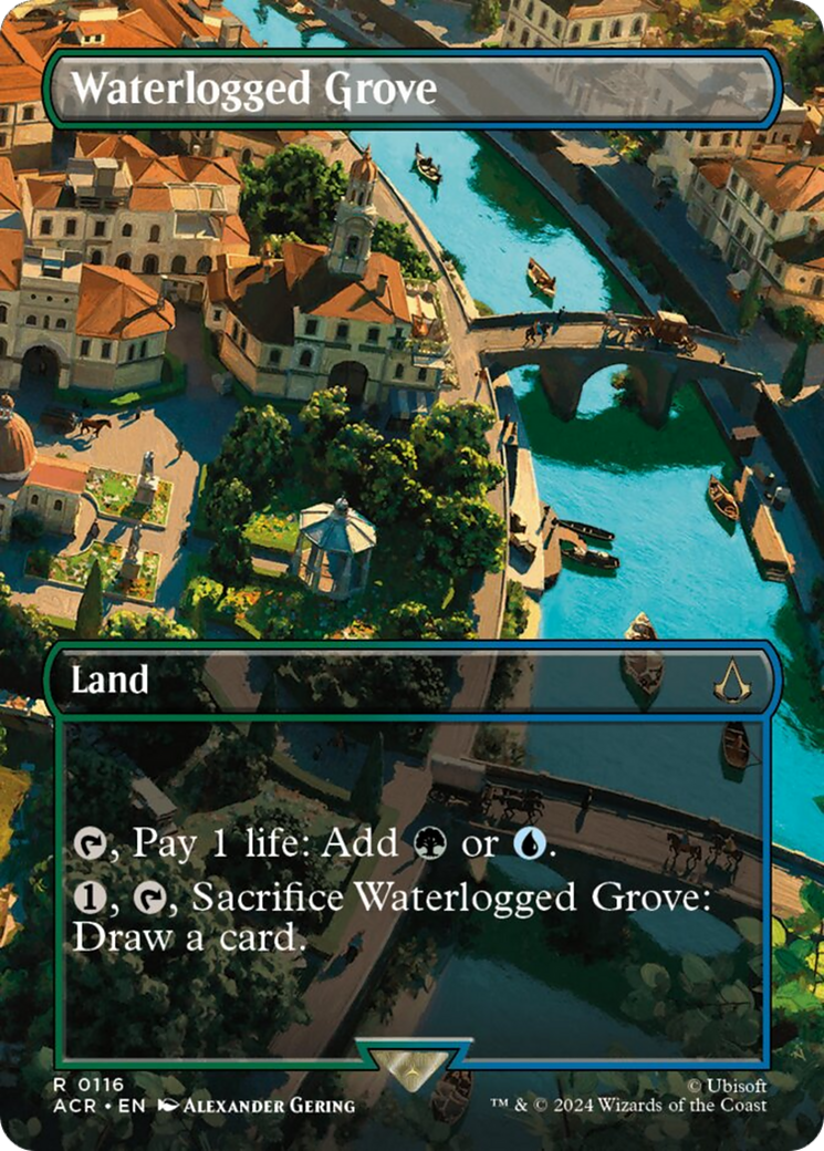 Waterlogged Grove (Borderless) [Assassin's Creed] | All Aboard Games