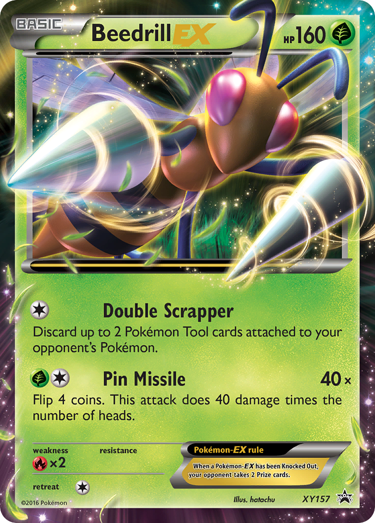 Beedrill EX (XY157) [XY: Black Star Promos] | All Aboard Games