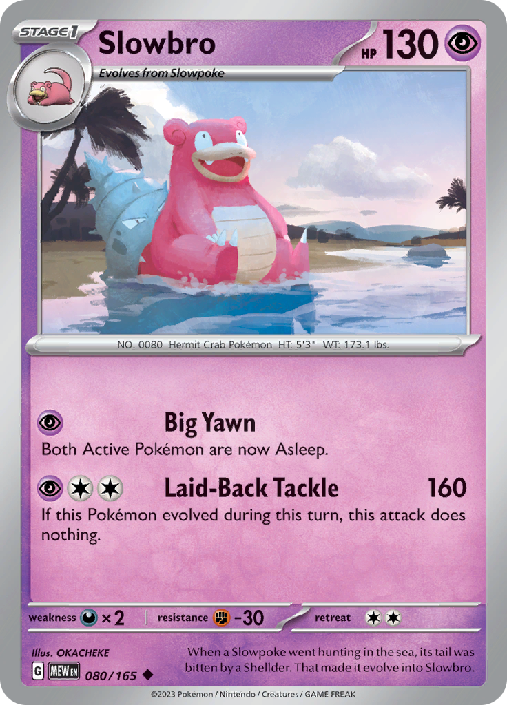 Slowbro (080/165) [Scarlet & Violet: 151] | All Aboard Games