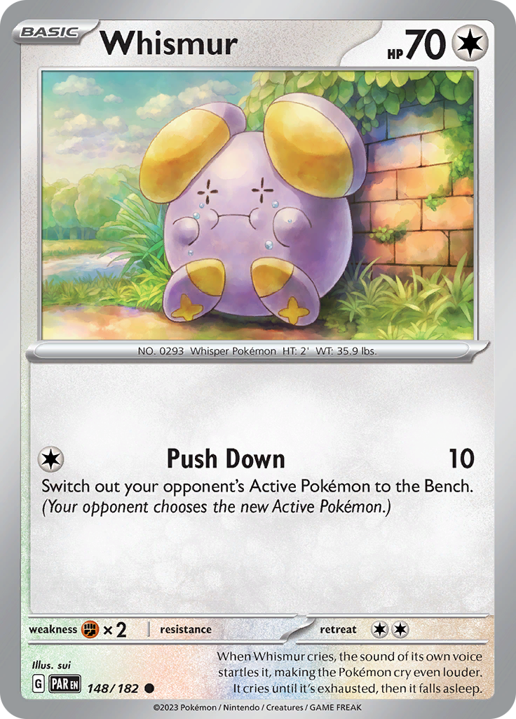 Whismur (148/182) [Scarlet & Violet: Paradox Rift] | All Aboard Games