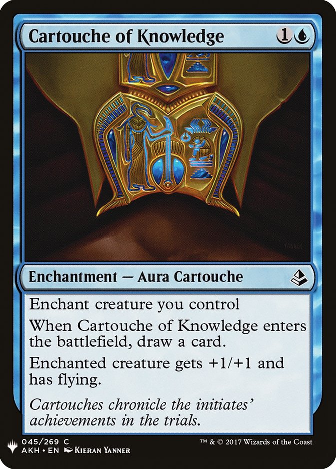 Cartouche of Knowledge [Mystery Booster] | All Aboard Games