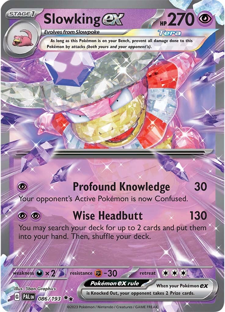 Slowking ex (086/193) [Scarlet & Violet: Paldea Evolved] | All Aboard Games