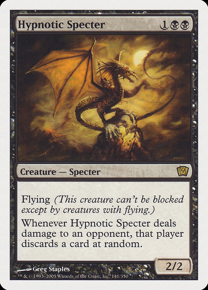 Hypnotic Specter (9th Edition) (Oversized) [Oversize Cards] | All Aboard Games