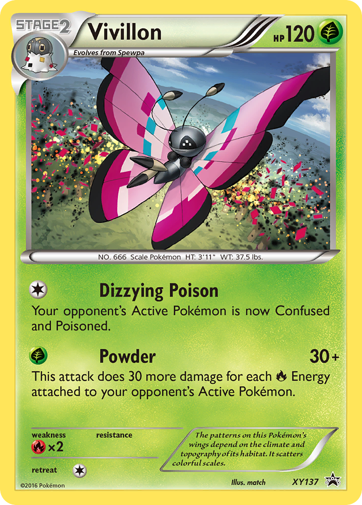 Vivillon (XY137) [XY: Black Star Promos] | All Aboard Games