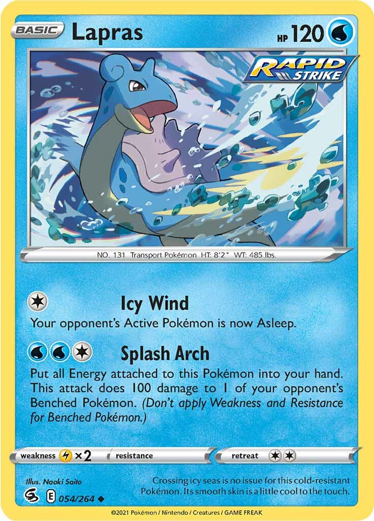 Lapras (054/264) [Sword & Shield: Fusion Strike] | All Aboard Games