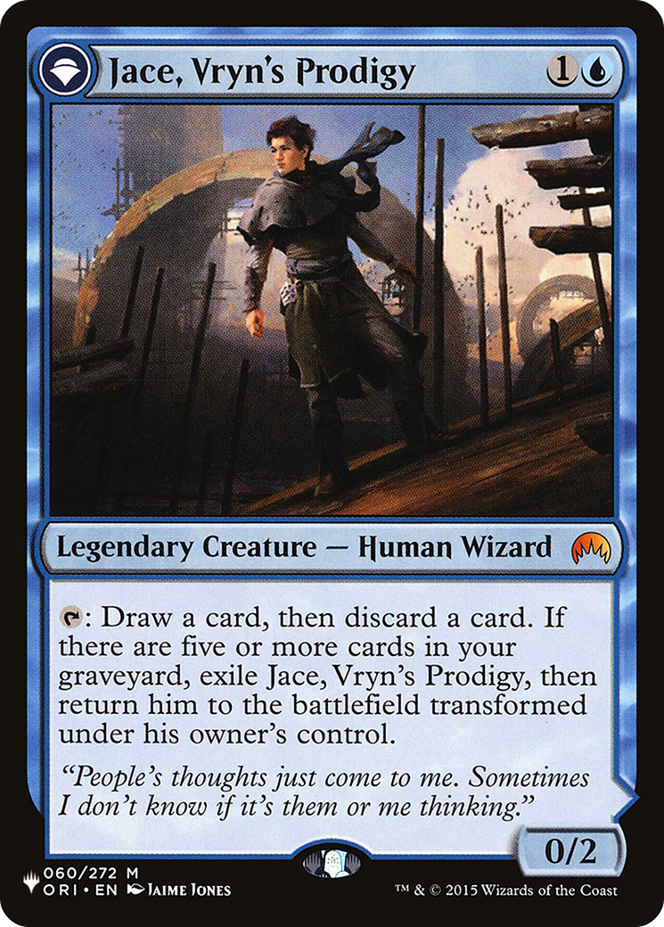 Jace, Vryn's Prodigy // Jace, Telepath Unbound [Secret Lair: From Cute to Brute] | All Aboard Games