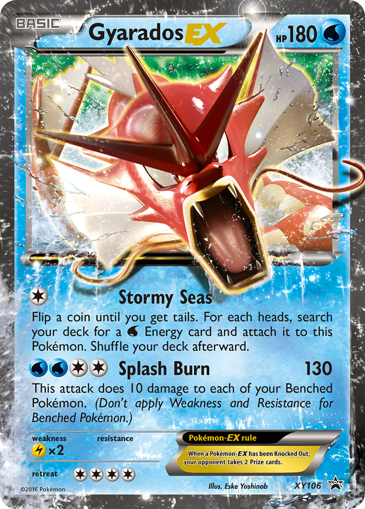 Gyarados EX (XY106) [XY: Black Star Promos] | All Aboard Games