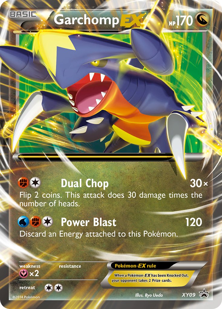 Garchomp EX (XY09) [XY: Black Star Promos] | All Aboard Games