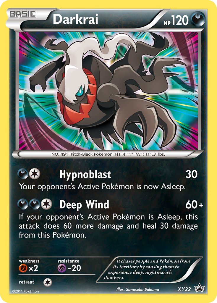 Darkrai (XY22) [XY: Black Star Promos] | All Aboard Games