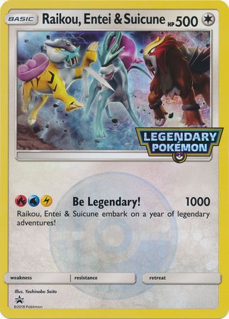 Raikou, Entei & Suicune (Jumbo Card) [Miscellaneous Cards] | All Aboard Games