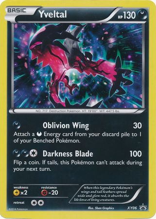 Yveltal (XY06) (Jumbo Card) [XY: Black Star Promos] | All Aboard Games