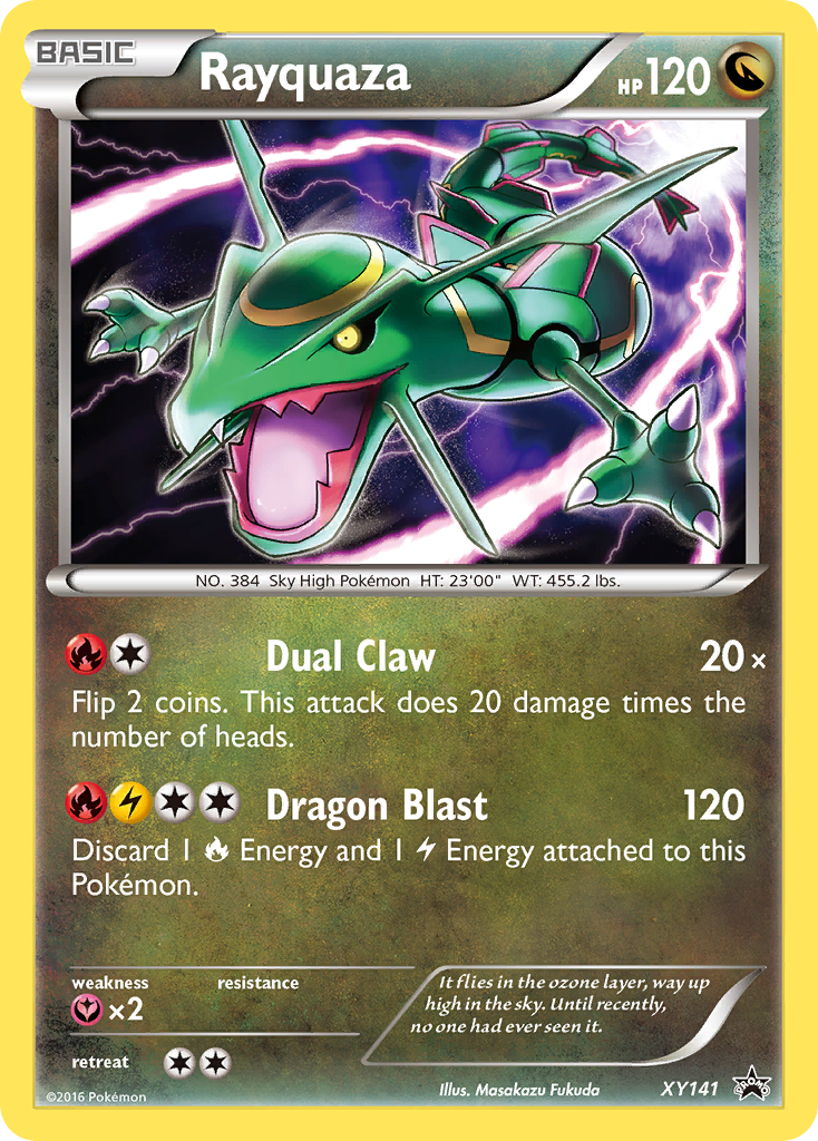 Rayquaza (XY141) [XY: Black Star Promos] | All Aboard Games