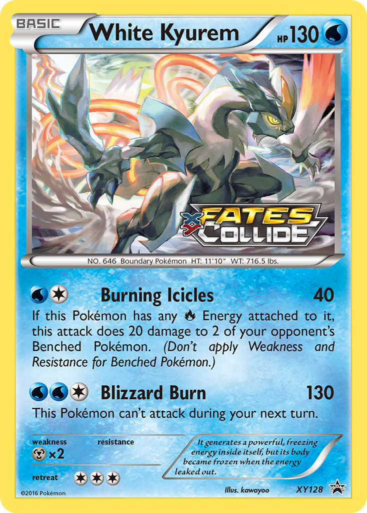 White Kyurem (XY128) [XY: Black Star Promos] | All Aboard Games