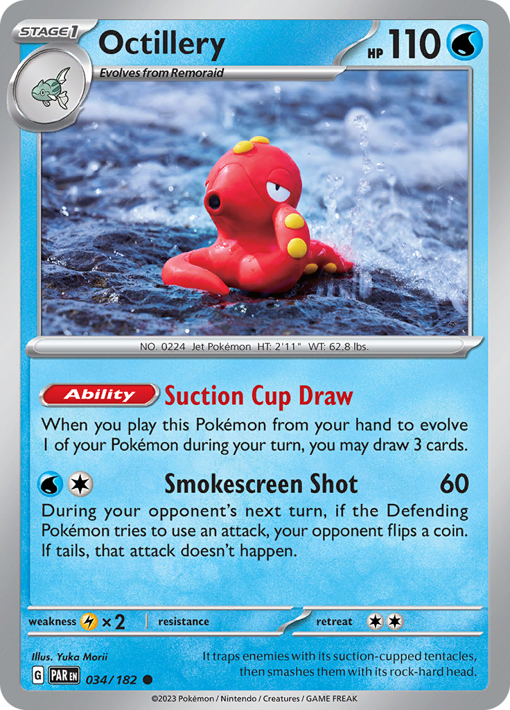 Octillery (034/182) [Scarlet & Violet: Paradox Rift] | All Aboard Games