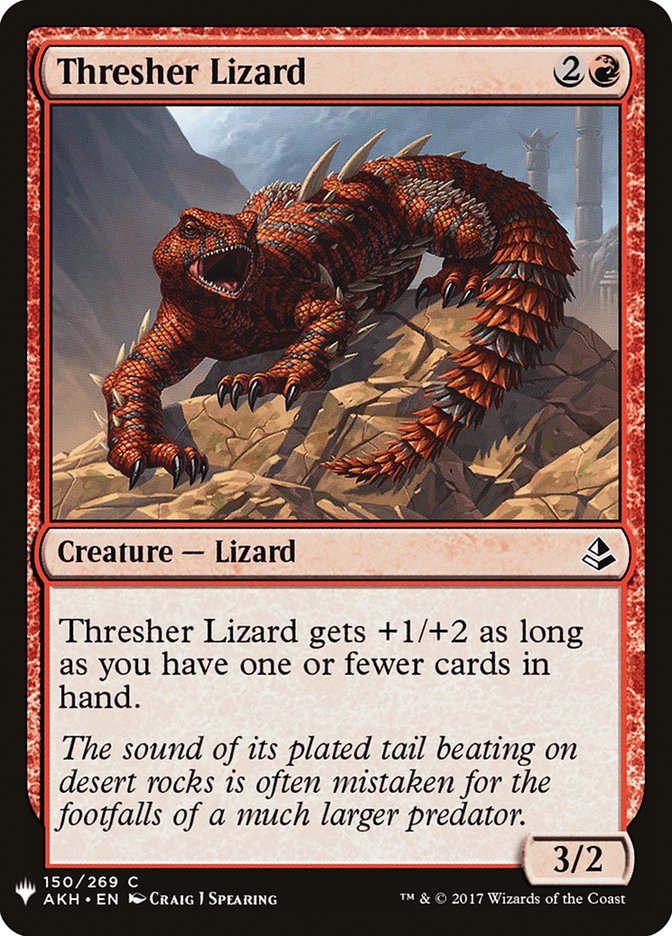 Thresher Lizard [Mystery Booster] | All Aboard Games