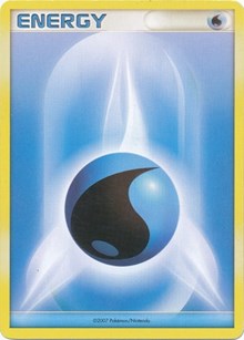 Water Energy (2007 2008 League Promo) [League & Championship Cards] | All Aboard Games