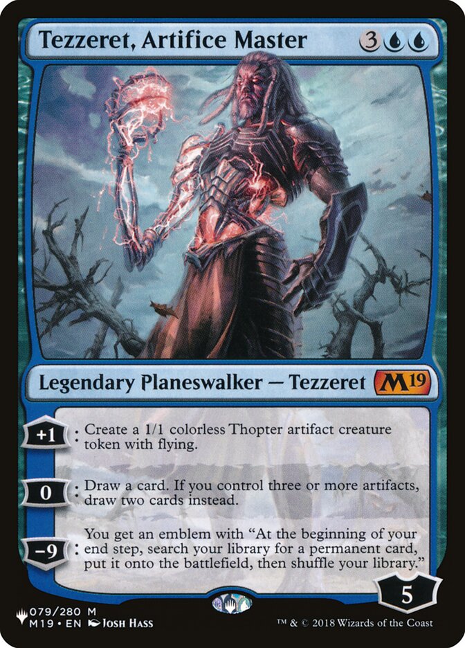 Tezzeret, Artifice Master [The List] | All Aboard Games