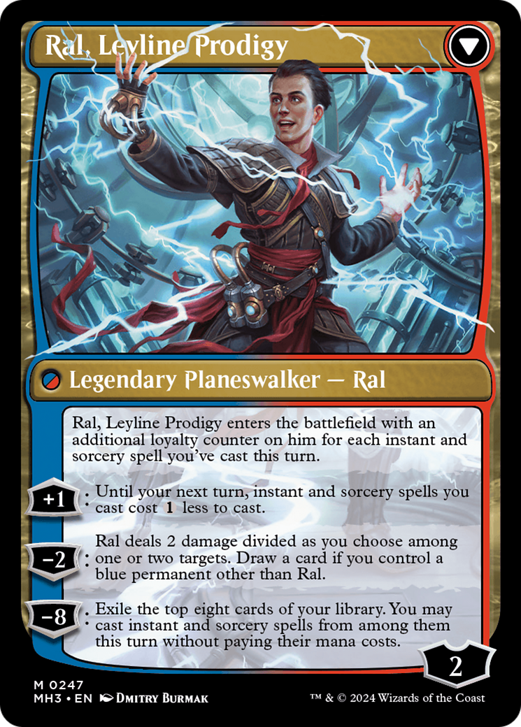 Ral, Monsoon Mage // Ral, Leyline Prodigy [Modern Horizons 3] | All Aboard Games
