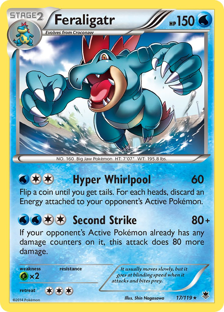 Feraligatr (17/119) [Alternate Art Promos] | All Aboard Games