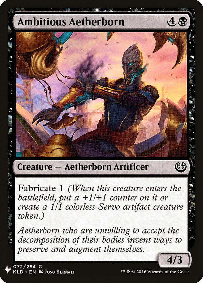 Ambitious Aetherborn [Mystery Booster] | All Aboard Games