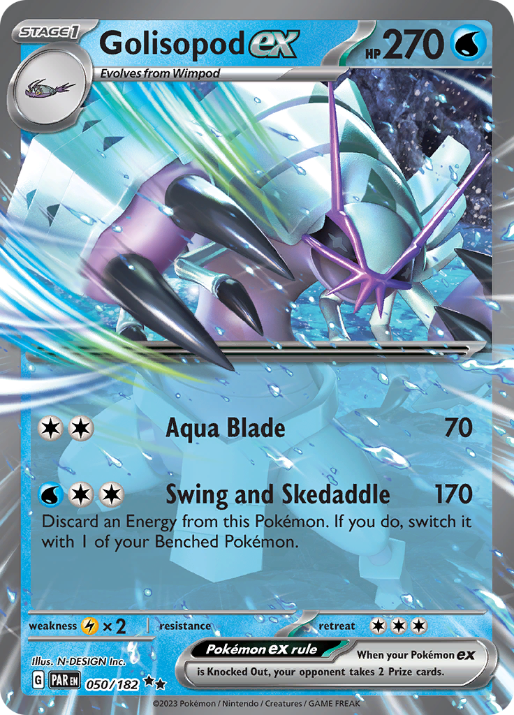 Golisopod ex (050/182) [Scarlet & Violet: Paradox Rift] | All Aboard Games