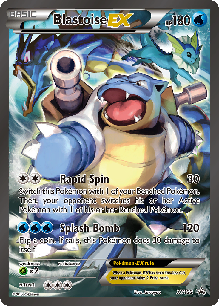 Blastoise EX (XY122) [XY: Black Star Promos] | All Aboard Games