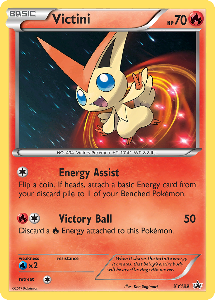 Victini (XY189) [XY: Black Star Promos] | All Aboard Games