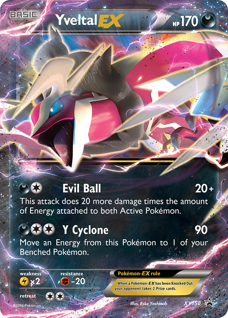 Yveltal EX (XY150) [XY: Black Star Promos] | All Aboard Games