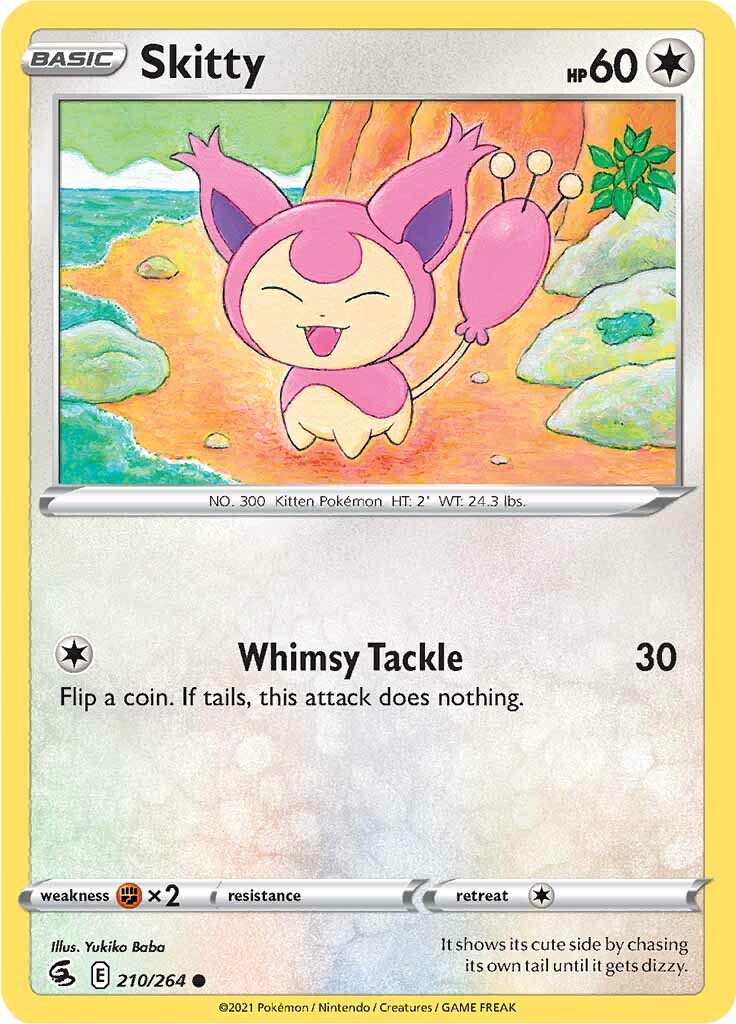 Skitty (210/264) [Sword & Shield: Fusion Strike] | All Aboard Games