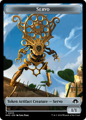 Servo // Blood Double-Sided Token [Modern Horizons 3 Tokens] | All Aboard Games